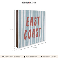 East Coast Striped Coaster Set