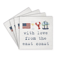 With Love from the East Coast Coaster Set