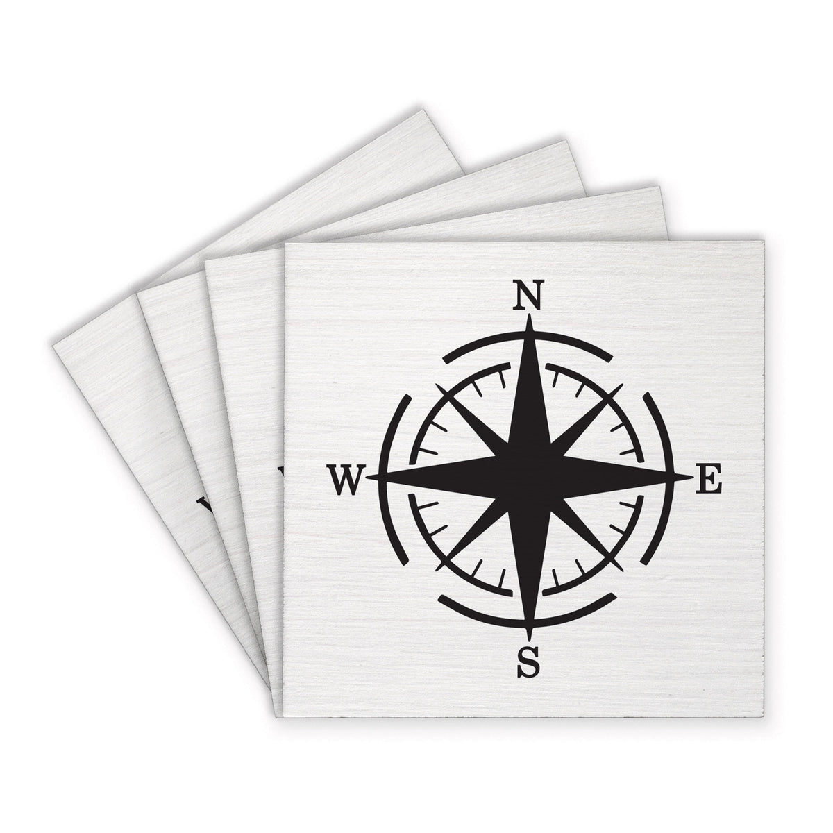 Nautical Compass Coaster Set