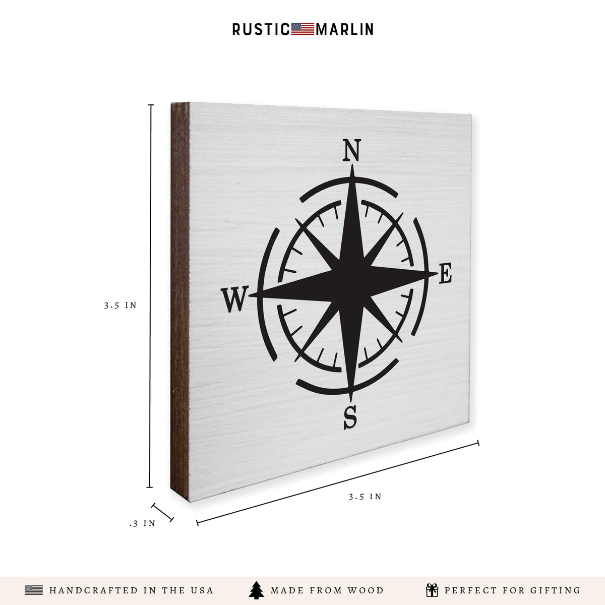 Nautical Compass Coaster Set
