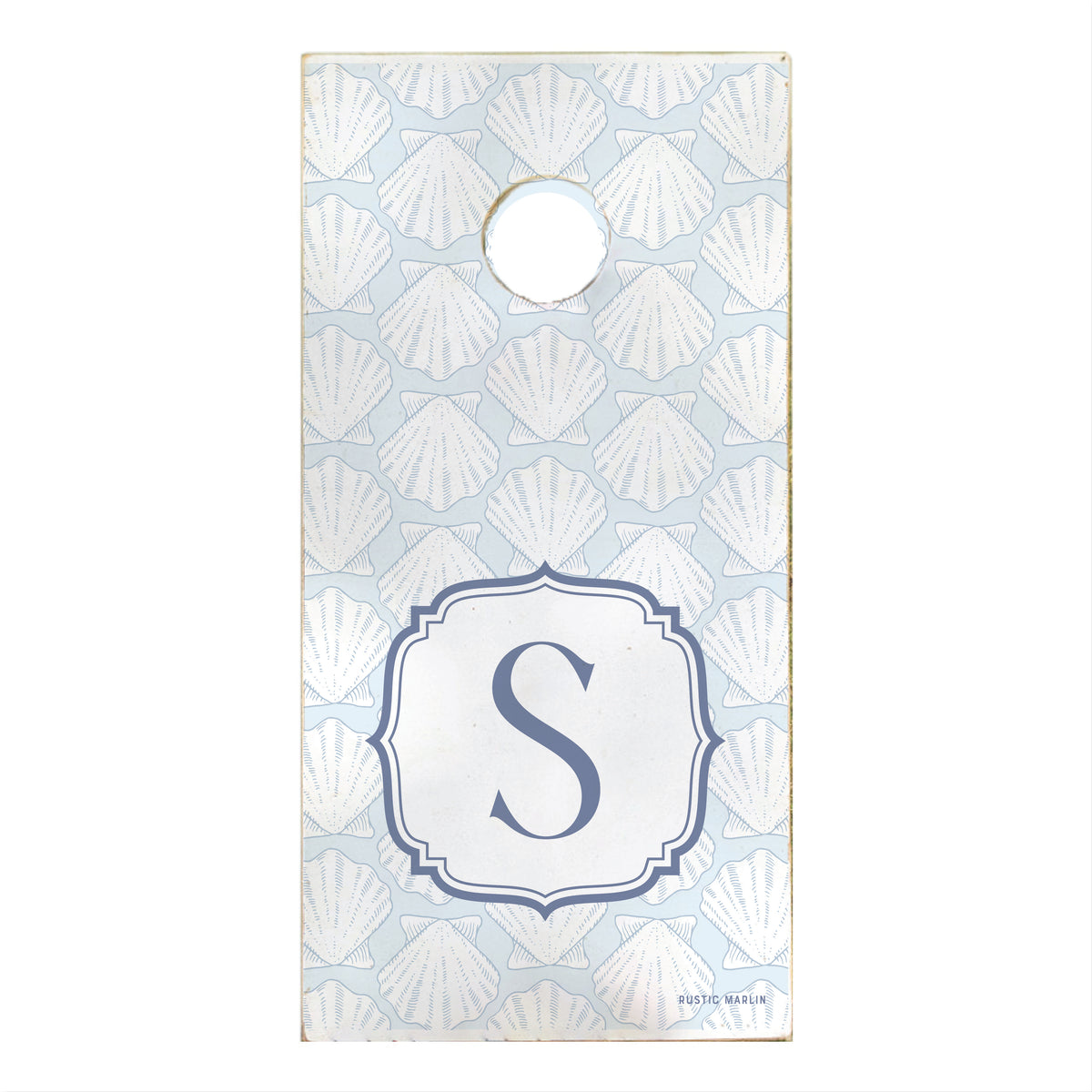 Shells Personalized Cornhole
