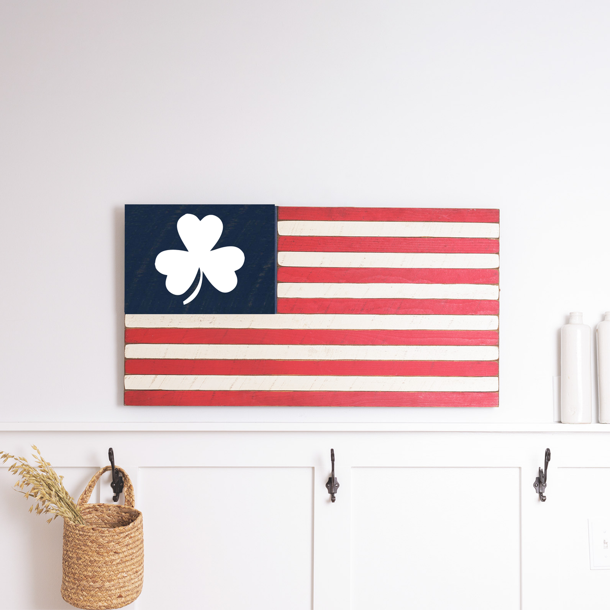 Shamrock American Flag