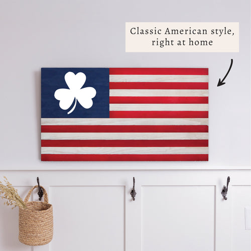 Shamrock American Flag