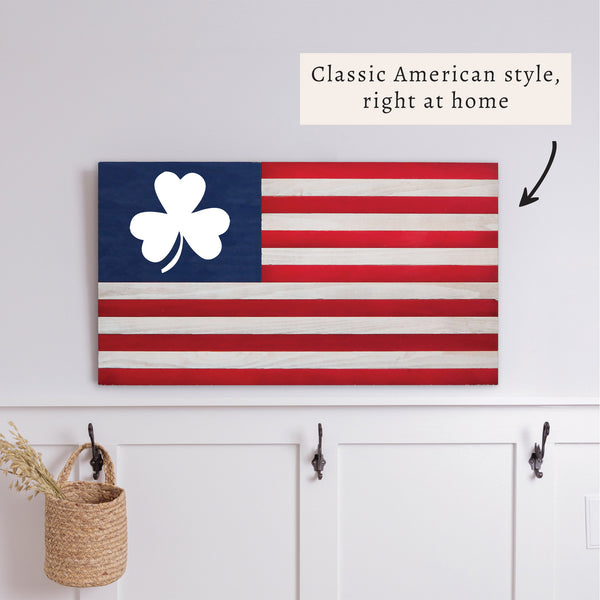 Shamrock American Flag