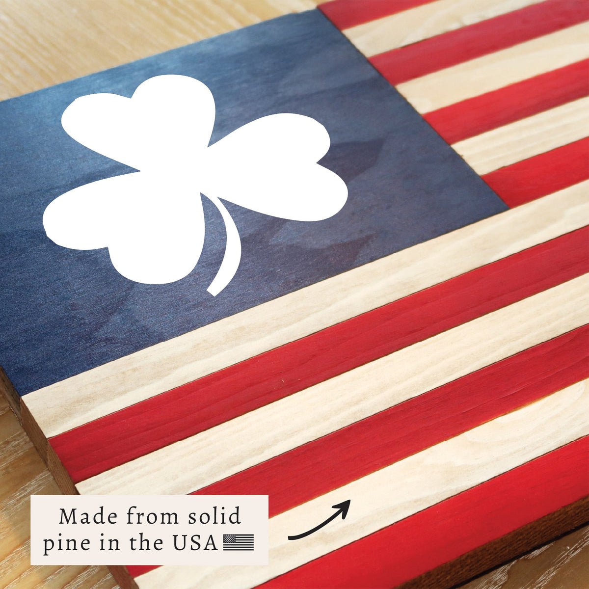 Shamrock American Flag
