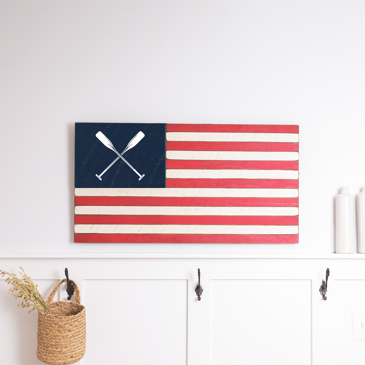 Oars American Flag