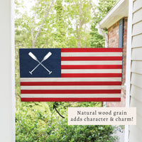 Oars American Flag