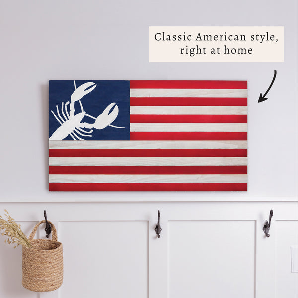 Lobster American Flag