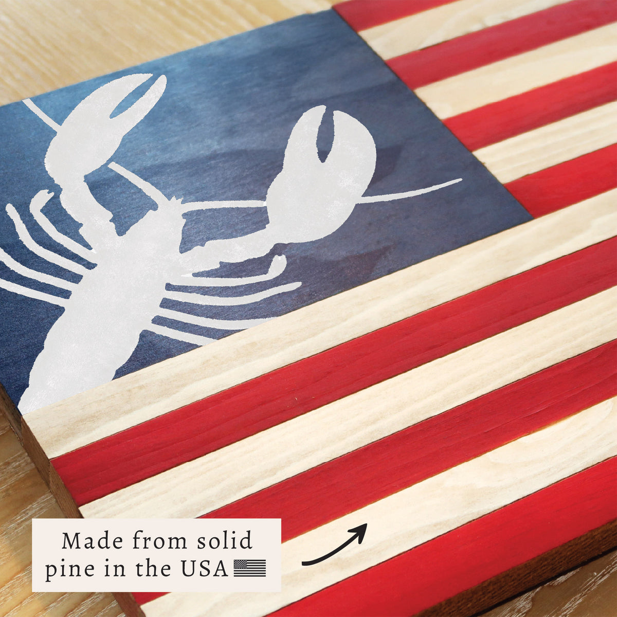 Lobster American Flag
