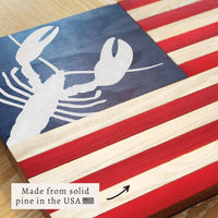 Lobster American Flag
