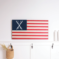 Ski American Flag