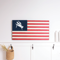Lake Winnipesaukee American Flag