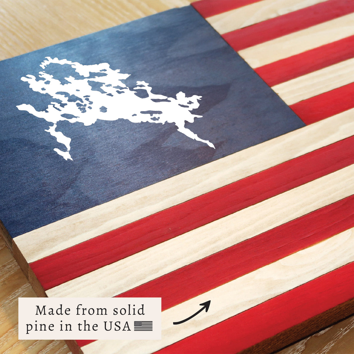 Lake Winnipesaukee American Flag