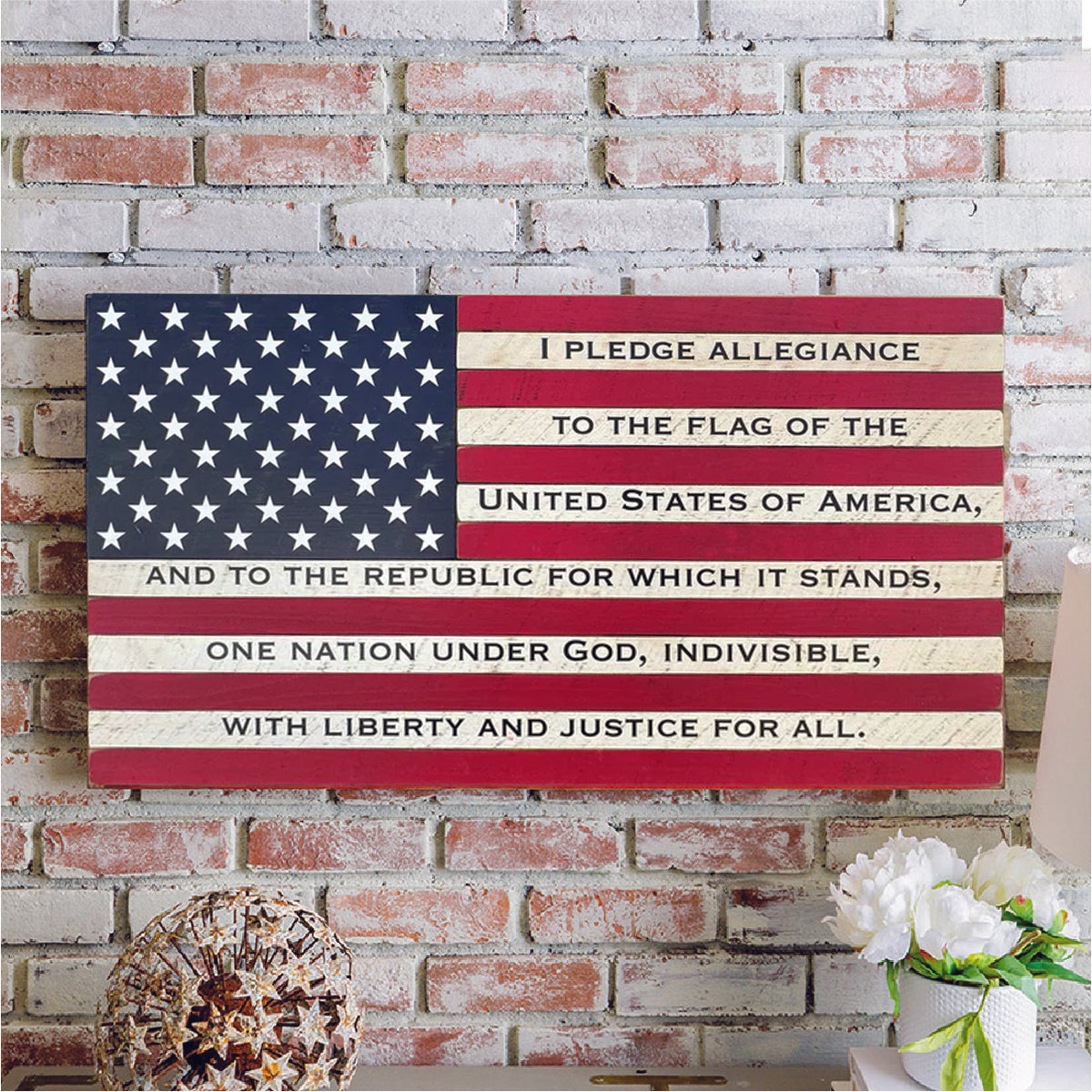 FOV Pledge of Allegiance Flag