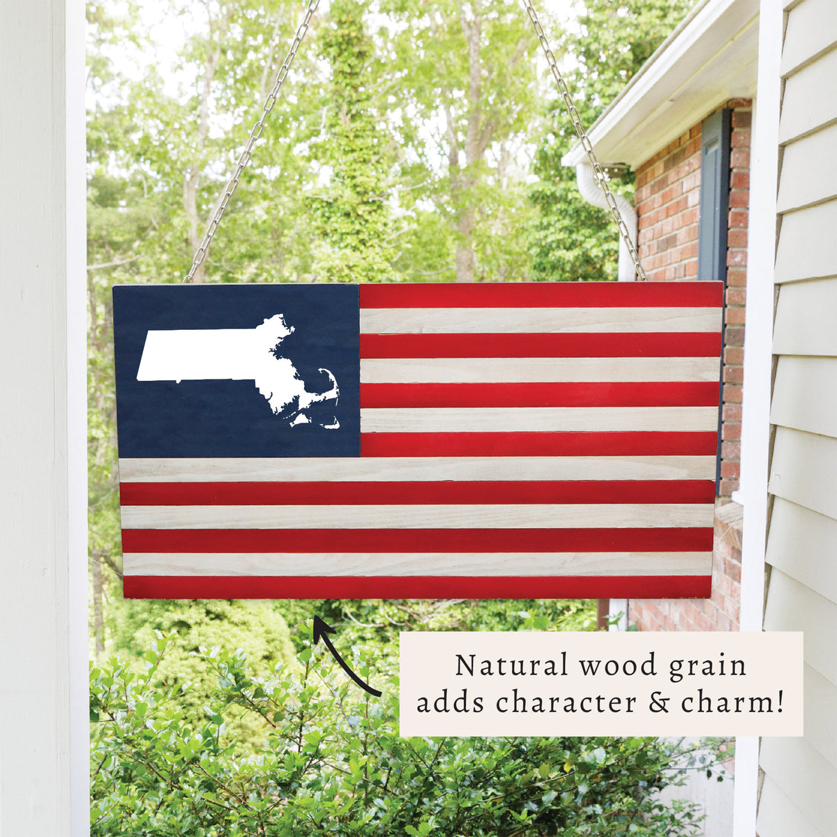 State Personalized American Flag