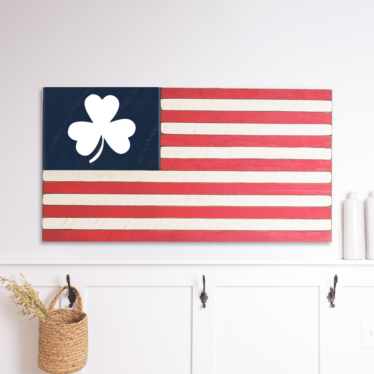 Shamrock American Flag