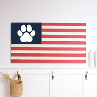 Paw American Flag