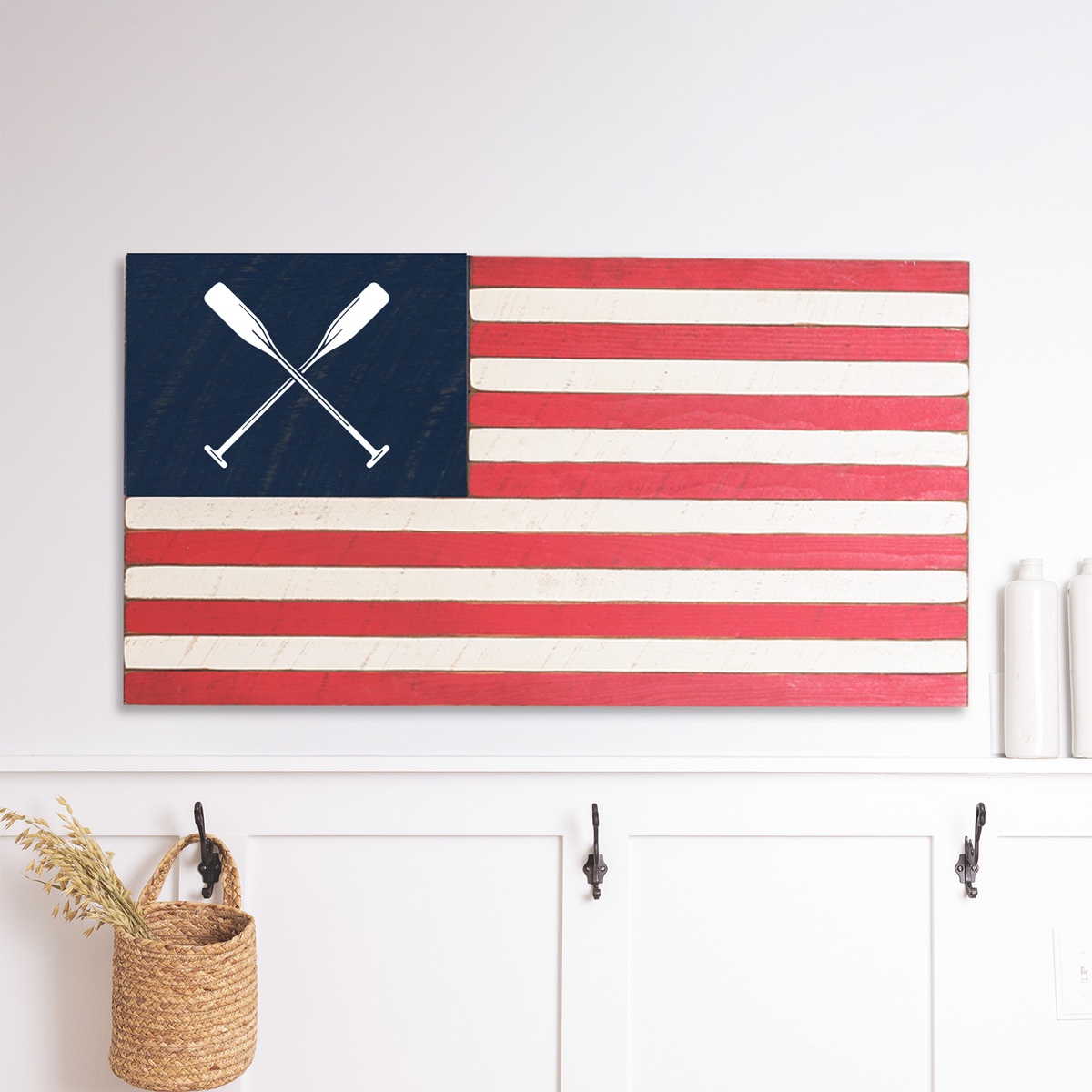 Oars American Flag