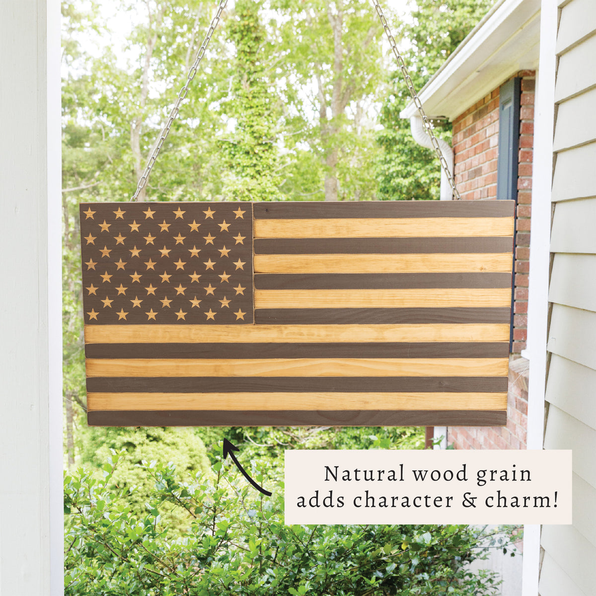 Natural Classic American Flag