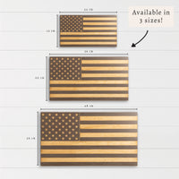 Natural Classic American Flag