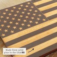 Natural Classic American Flag