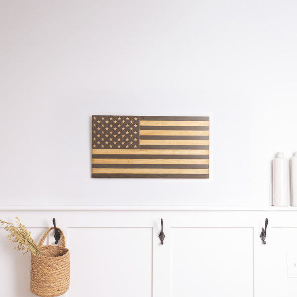 Natural Classic American Flag