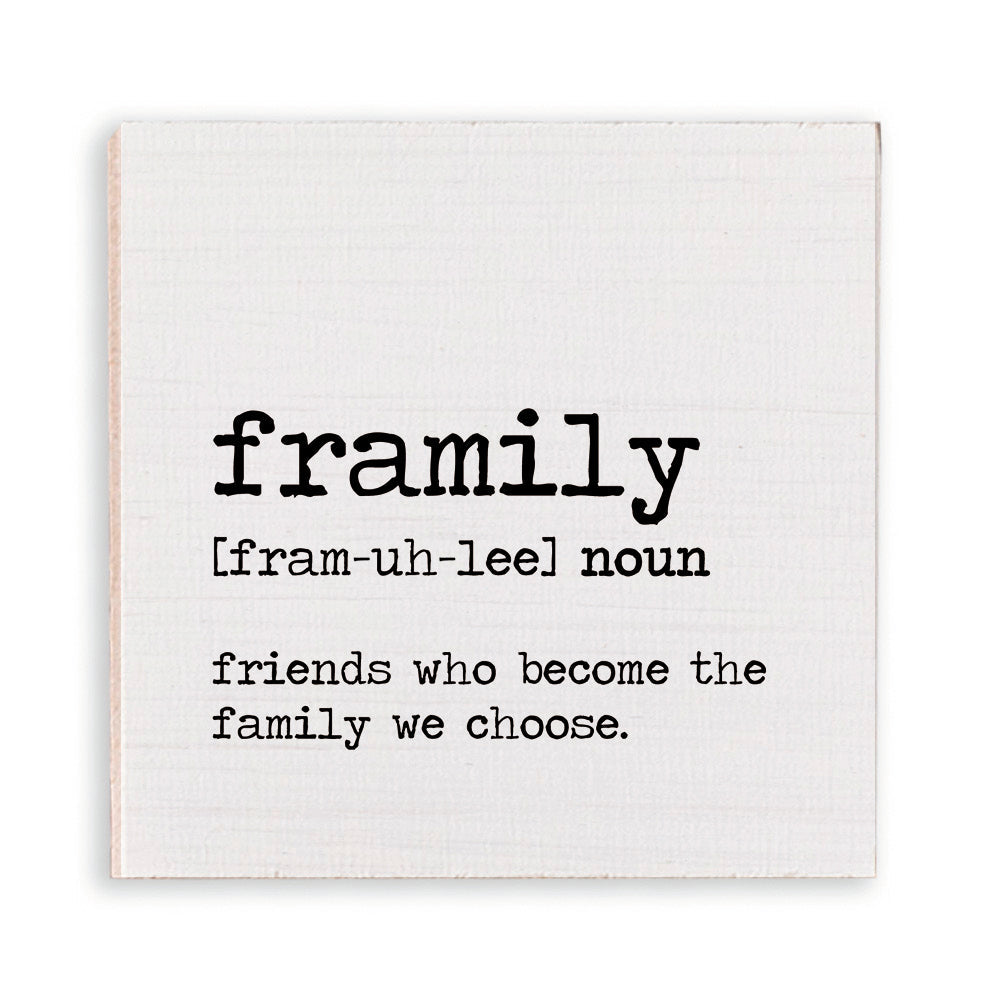 Framily Wooden Magnet