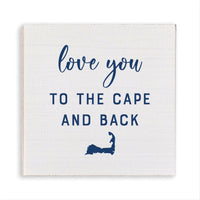 Love You To The Cape Magnet