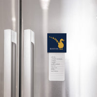 Boston Duckling Wooden Magnet