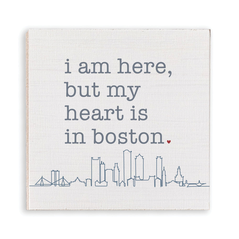 My Heart is in Boston Magnet