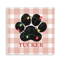 Paw Lights Personalized Magnet