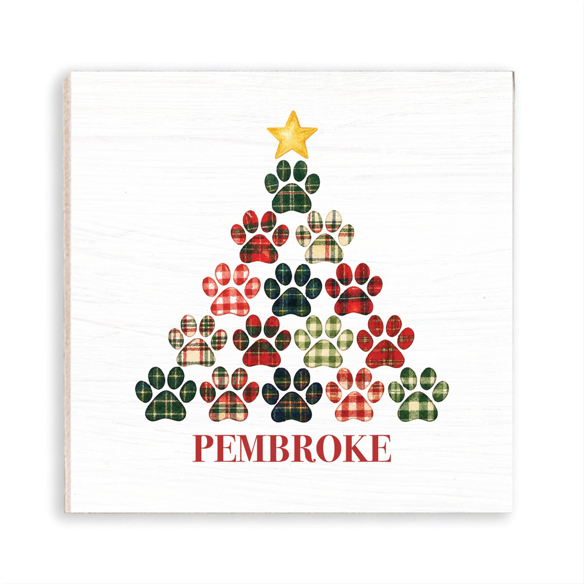 Paw Tree Personalized Magnet
