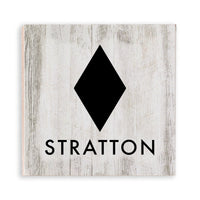 Most Difficult Trail Personalized Wooden Magnet