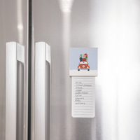 Holiday Haul  Personalized Wooden Magnet