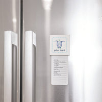 Personalized Blue Turtle Magnet