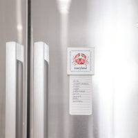 Personalized Pink Crab Magnet