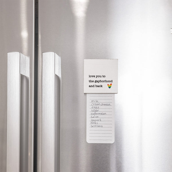 Love You To Rainbow Heart Personalized Magnet