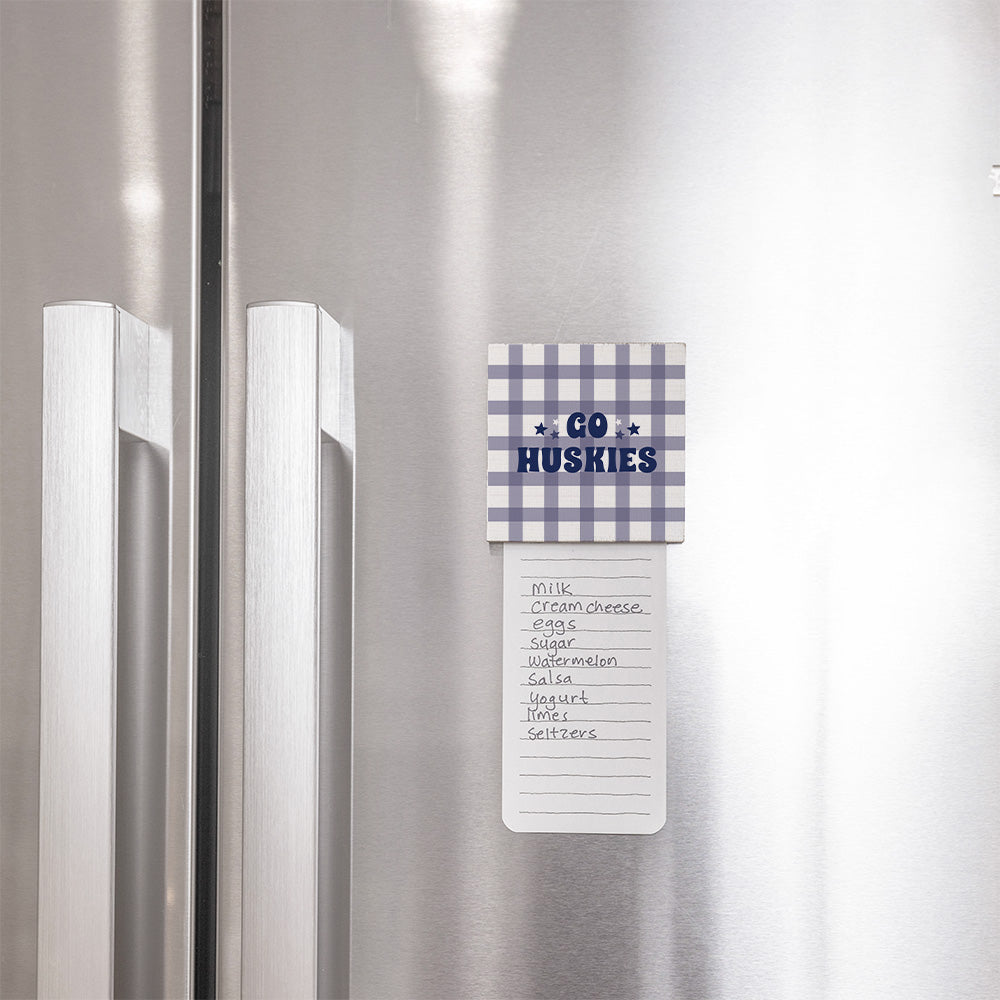 Go Huskies Purple White Magnet