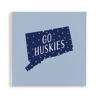 Go Huskies State Icon Magnet
