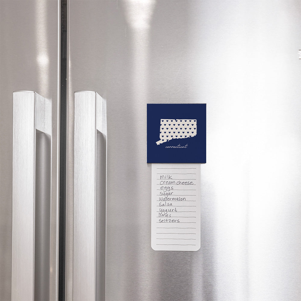 Connecticut State Black Hearts Magnet