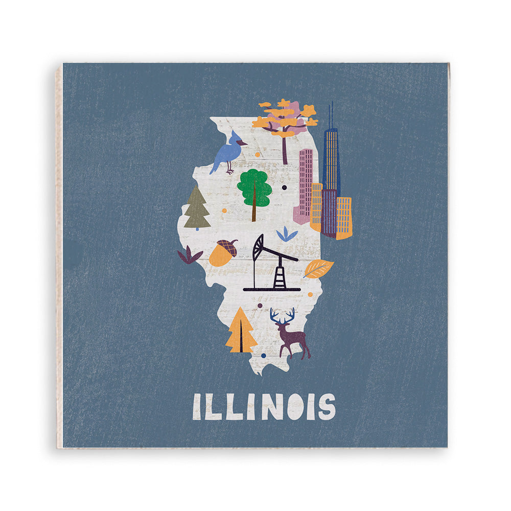 Illinois Icon Magnet