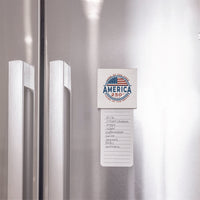 American Land Of The Free 250 Wooden Magnet