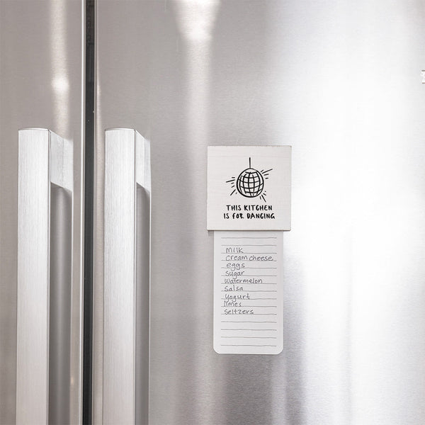 Kitchen Is For Dancing Disco Ball Magnet