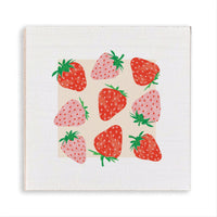 Strawberry Wooden Magnet
