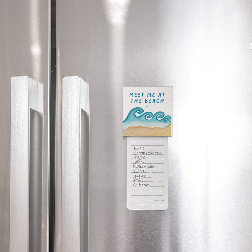 Meet Me At The Beach Waves Magnet
