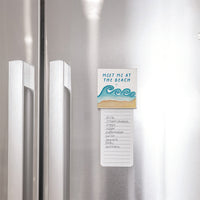 Meet Me At The Beach Waves Magnet