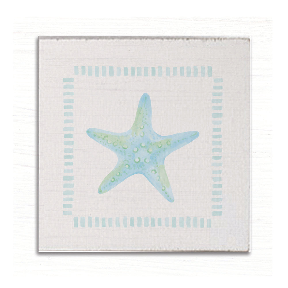 Green Starfish Magnet