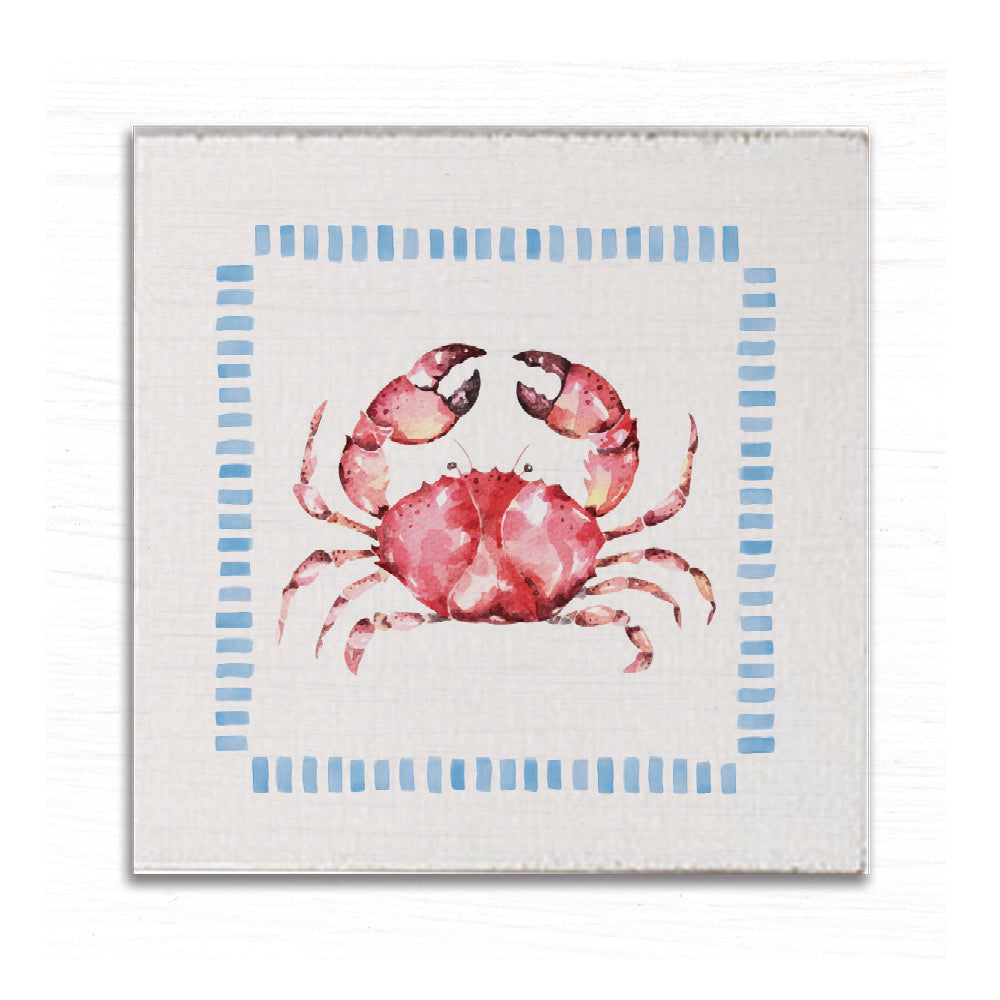 Pink Crab Magnet