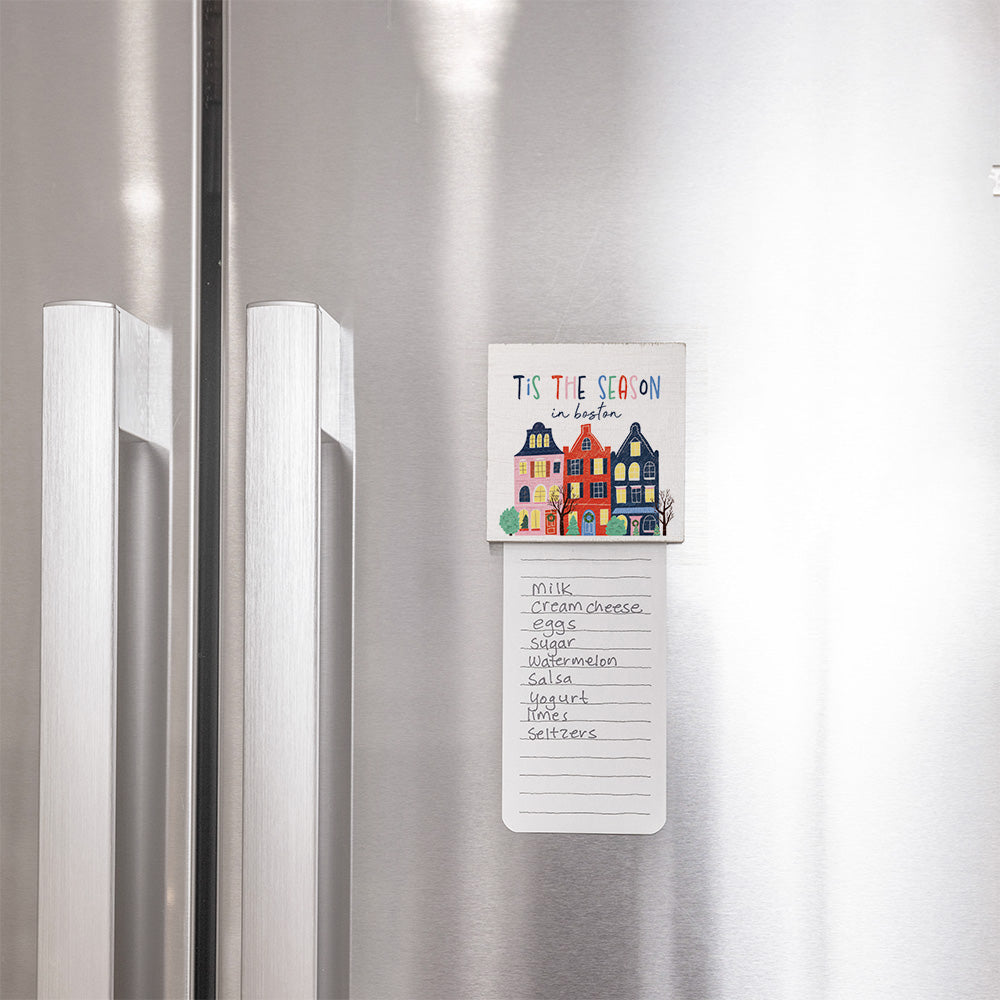 Tis The Season In Square Magnet