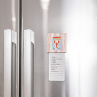 Pink Lobster Boston Match Box Magnet